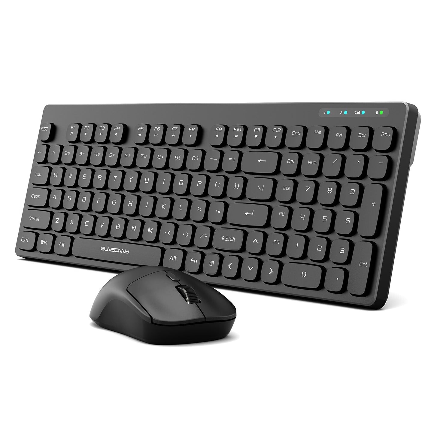 2.4G Wireless Bluetooth Standard keyboard and mouse set for Laptop PC S-R2000