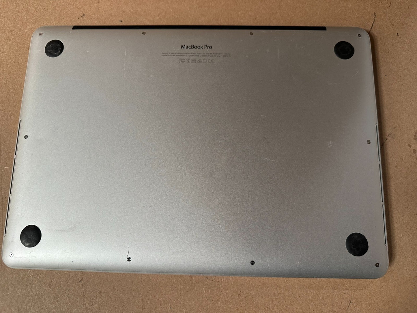 Apple Macbook Pro 13." A1502 2015 i5 1.8GHz 8GB RAM 128GB SSD macOS Mojave 2K