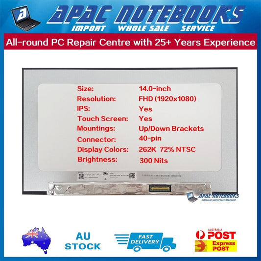 14.0" FHD (1920x1080) LED Touch Screen N140HCN-G53  DP/N 0JTPF4