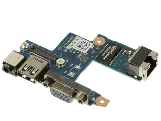Genuine Dell Latitude E5440 LAN USB Audio & VGA Port Board 0G1WYK G1WYK LS-9832P