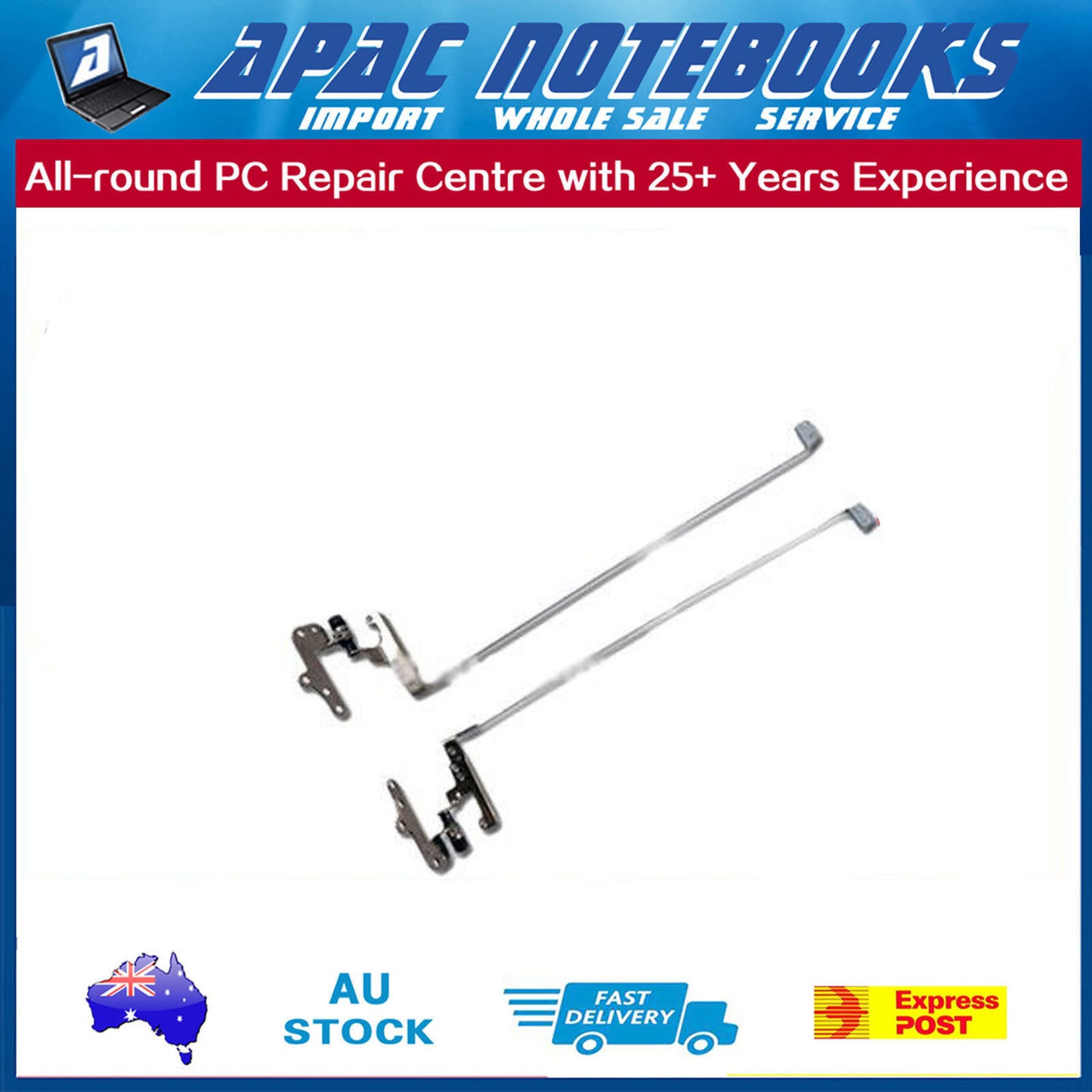 13.3" LED Screen Hinges Pair for TOSHIBA Satellite T130 T131 T132 T135 T135D #35