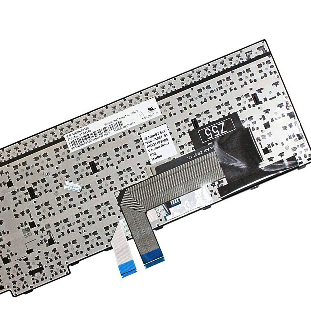 keyboard for Lenovo Thinkpad E570 E570C E575 01AX120 PK1311P1A00 SN20K93288