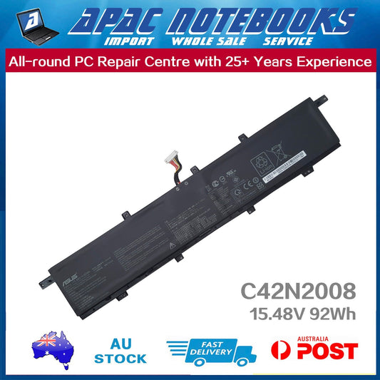 Genuine ASUS Battery Zenbook UX582 UX582HM UX582HS UX582LR UX582ZM UX582ZW 92Wh
