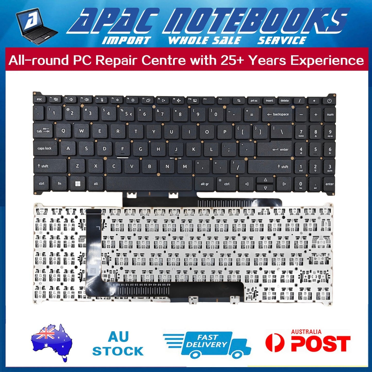 Keyboard for Acer Nitro V15 ANV15-51 ANV15-41 N23Q22 Aspire A315-510P N23Q11