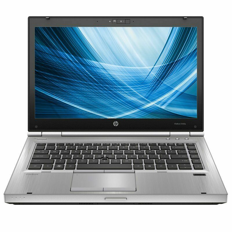 HP EliteBook 8460p 14" Laptop i5 2nd gen CPU 8GB RAM 240GB SSD DVD-RW Win 10 Pro