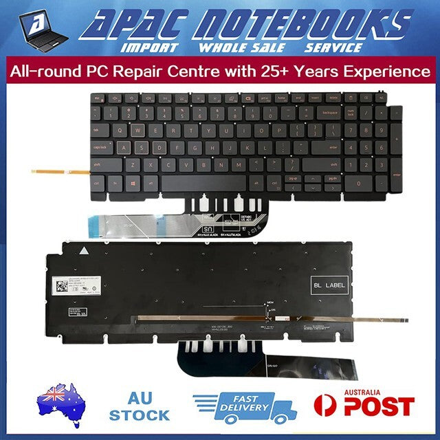 Backlit Keyboard for Dell G15 5510 5511 5515 5520