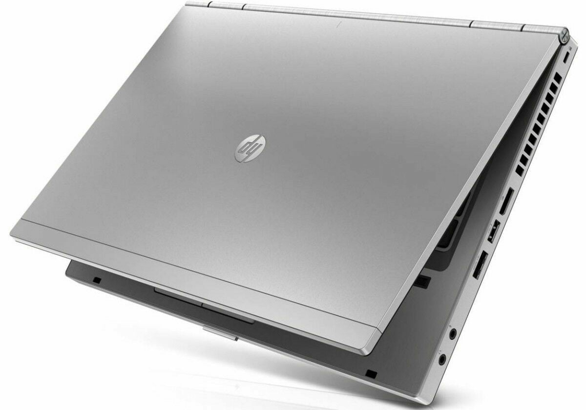 HP EliteBook 8460p 14" Laptop i5 2nd gen CPU 8GB RAM 240GB SSD DVD-RW Win 10 Pro