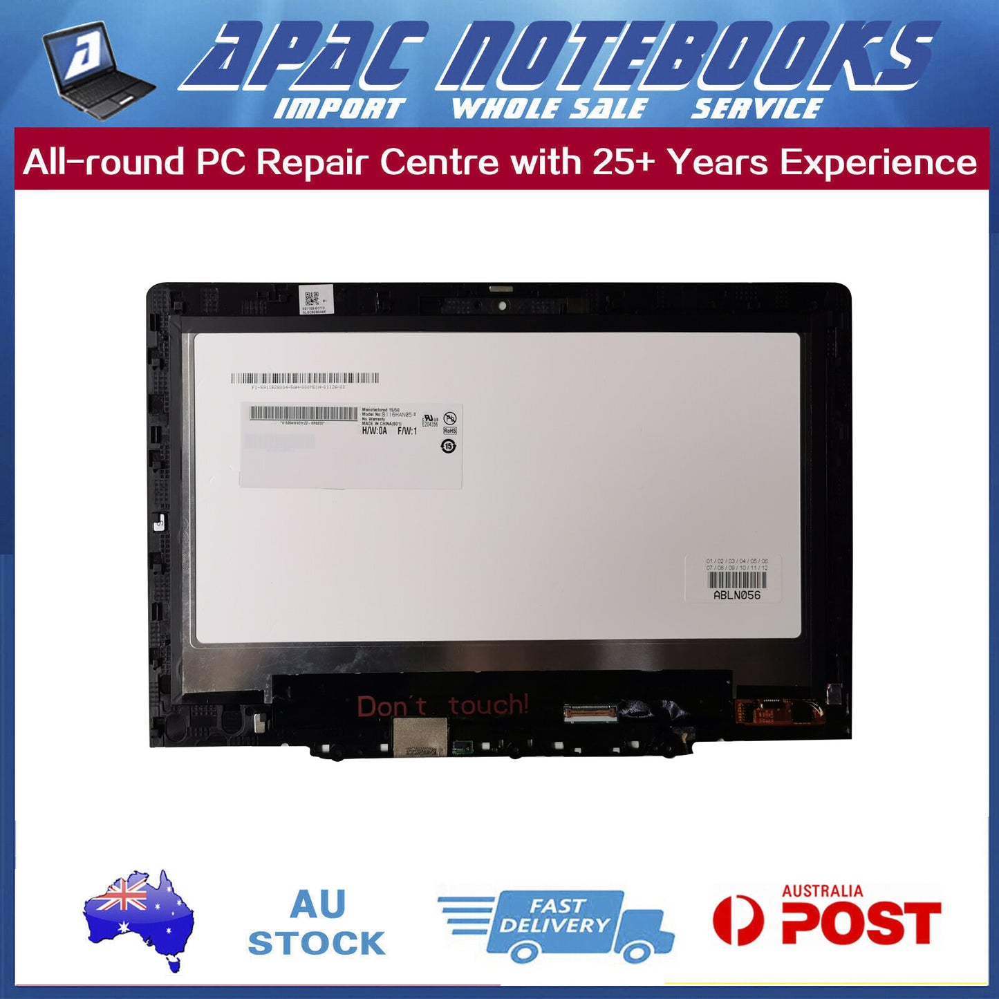 11.6" FHD(1920x1080) TouchScreen Assembly Lenovo Yoga 310-11IAP 80U2