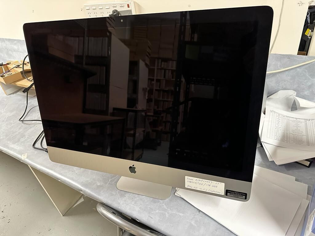 Apple iMac 27” A1419 PC LATE 2013 i5 3.2Ghz RAM 16GB 1TB SATA MacOSX Catalina