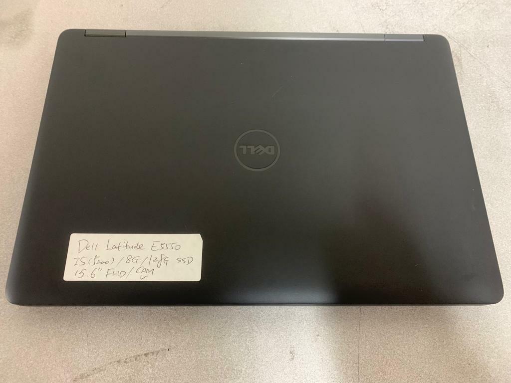 Dell Latitude E5550 15.6" i5(5200) CPU 8GB RAM 128GB SSD Windows 10 Pro