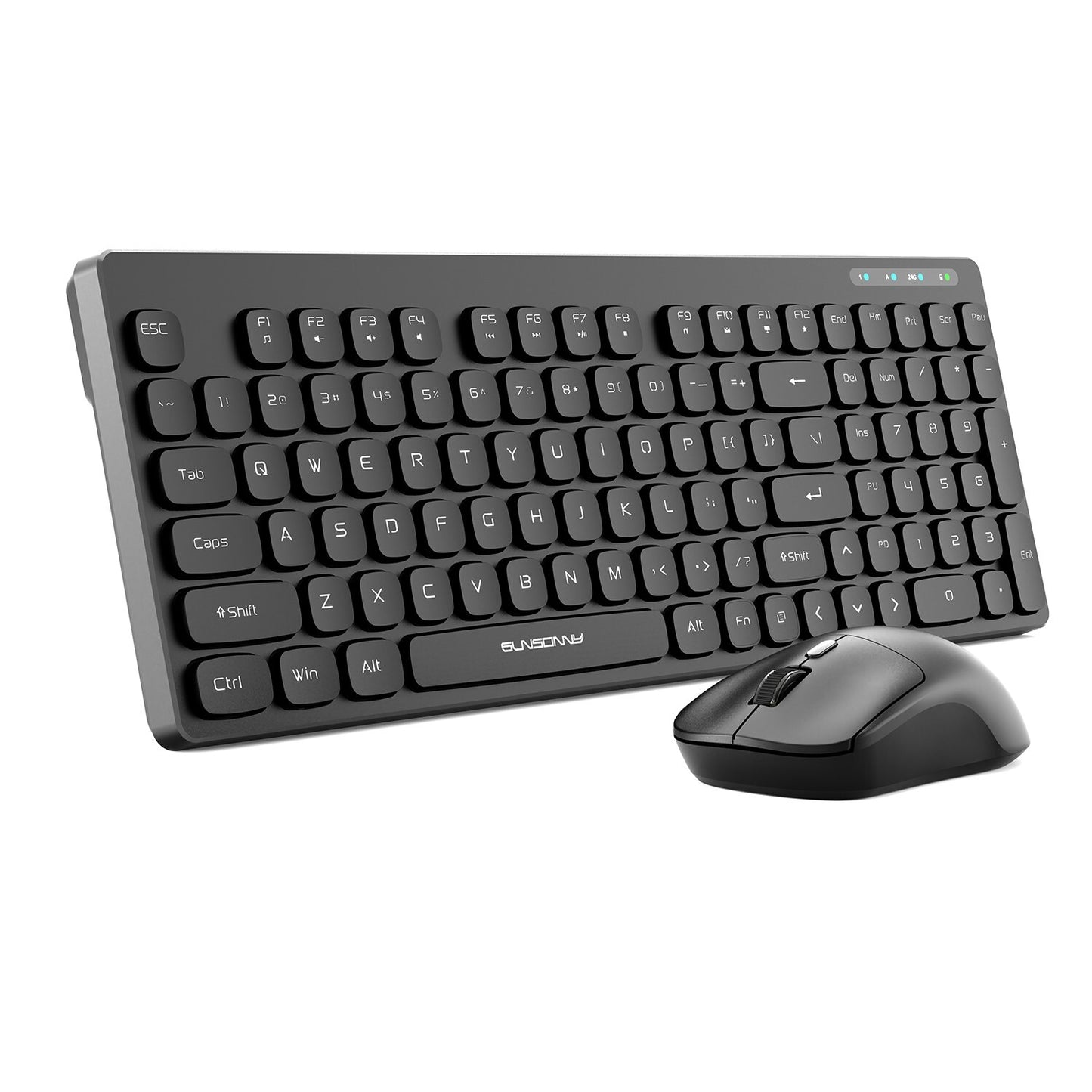 2.4G Wireless Bluetooth Standard keyboard and mouse set for Laptop PC S-R2000