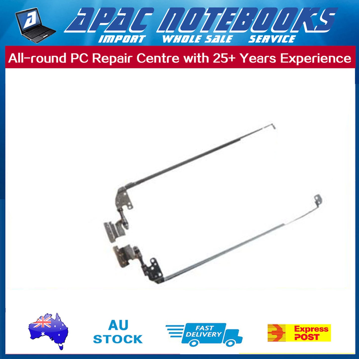 NEW 15.6" LED Screen Hinges Pair for Dell Inspiron 15R N5010 M5010 #47