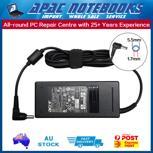 Genuine 90W AC Adapter Charger Acer Aspire V5-571G V5-571P V5-571PG