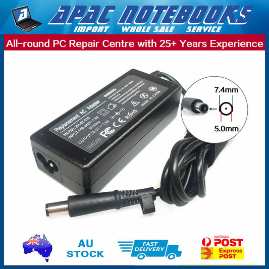 65W AC Adapter Charger for HP ProBook 6550b Notebook 18.5V 3.5A 7.4*5.0