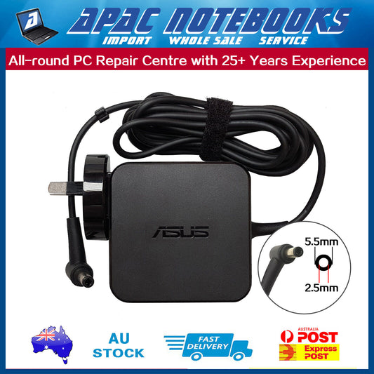 Genuine 45W AC Adapter Charger ASUS R512CA P551CA F551CA F555LA Q501LA X451CA