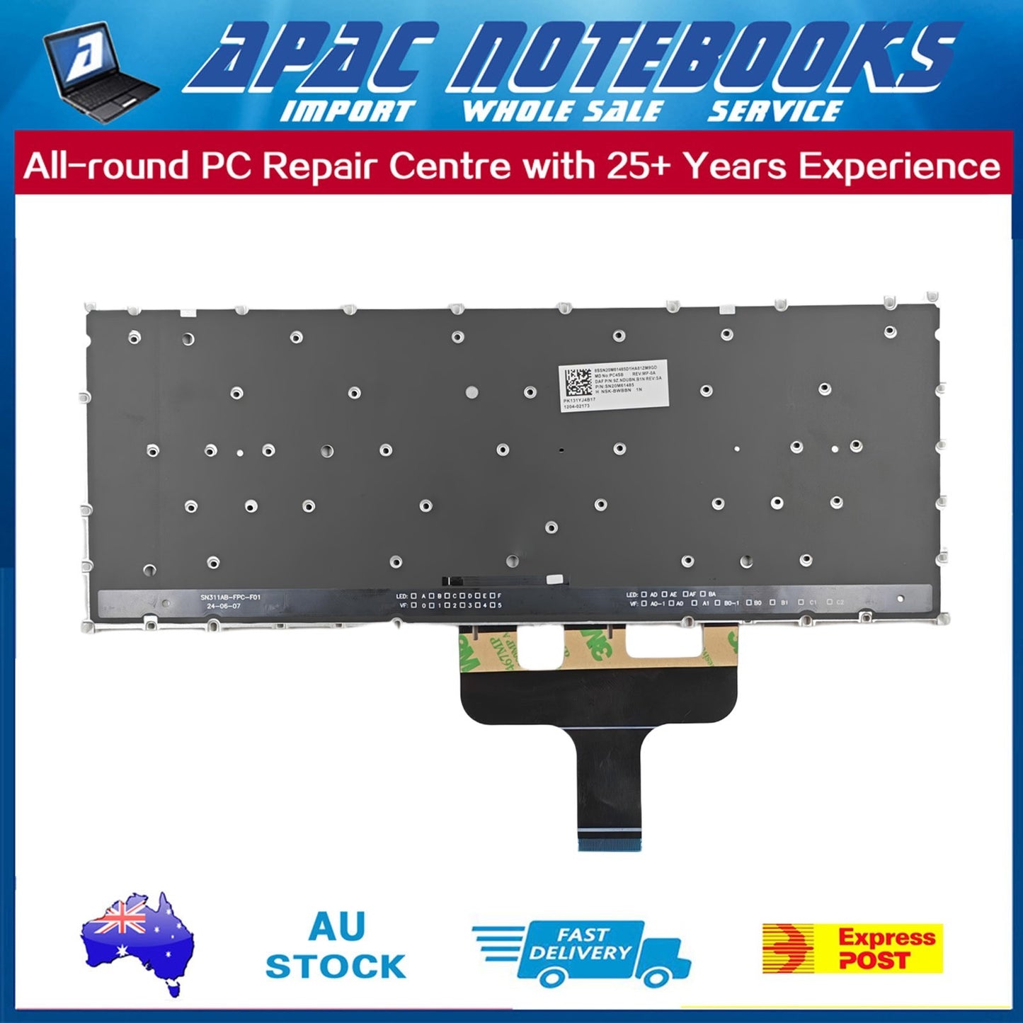 Backlit Keyboard Yoga 7 14ARB7 14IAL7 82QF/QE Slim 7 ProX 14ARH7 14IAH7 82TL/TK
