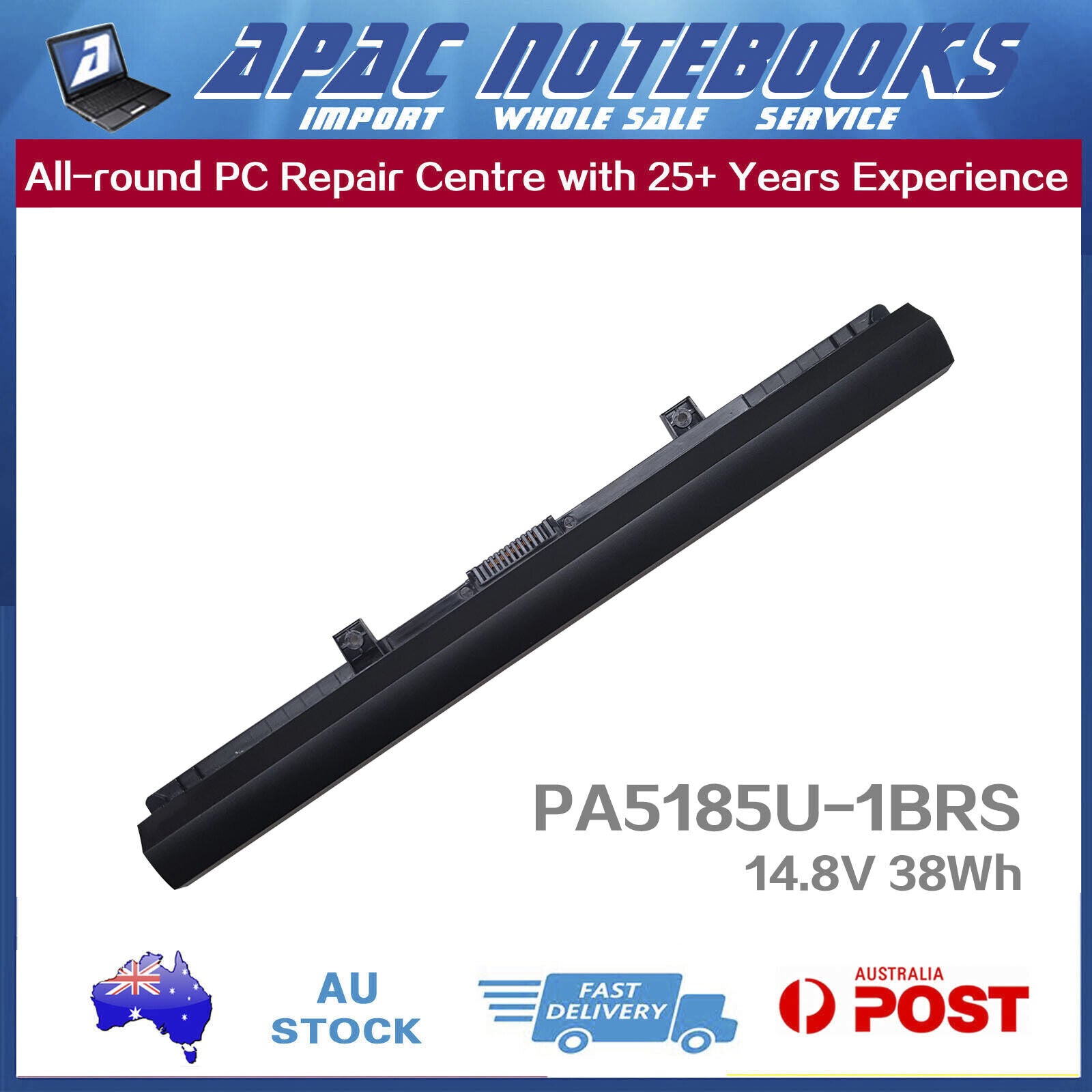 Genuine Toshiba Battery Satellite/Pro C55-B/-C C55t-B/-C C55D-B/-C C55Dt-B/-C