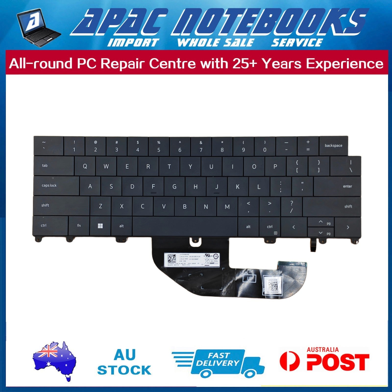 Keyboard Backlit for XPS 13 9340 9350 P151G002 P151G003