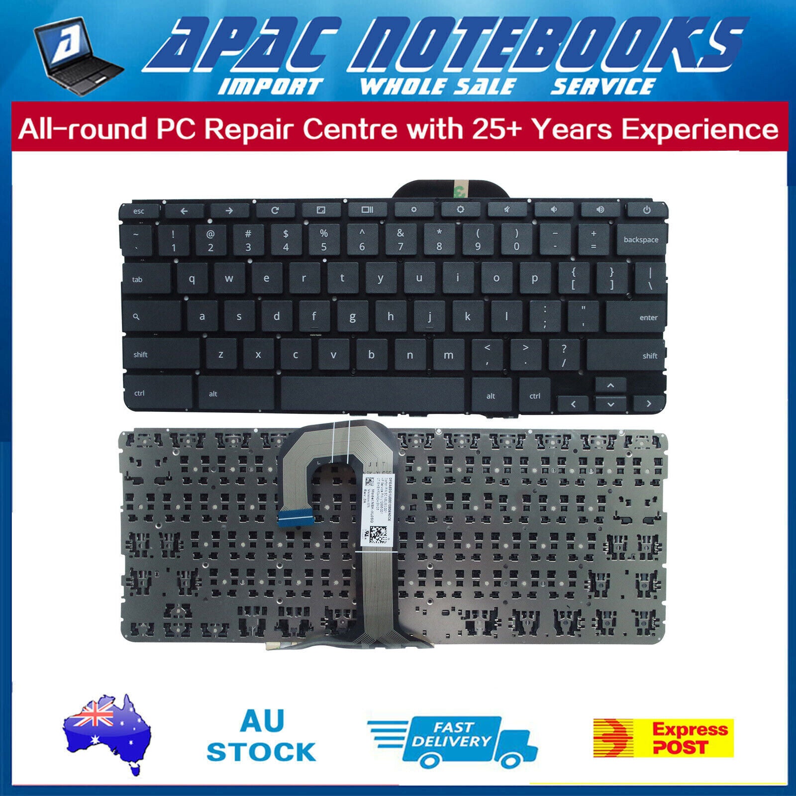 Genuine keyboard for HP Chromebook 11 G6 EE