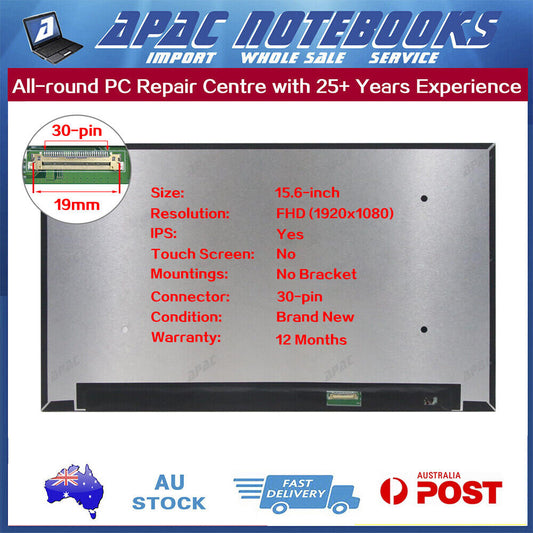 15.6" FHD LED Screen for NV156FHM-N4N  NV156FHM-N4T NV156FHM-N4V Back Fold PCB