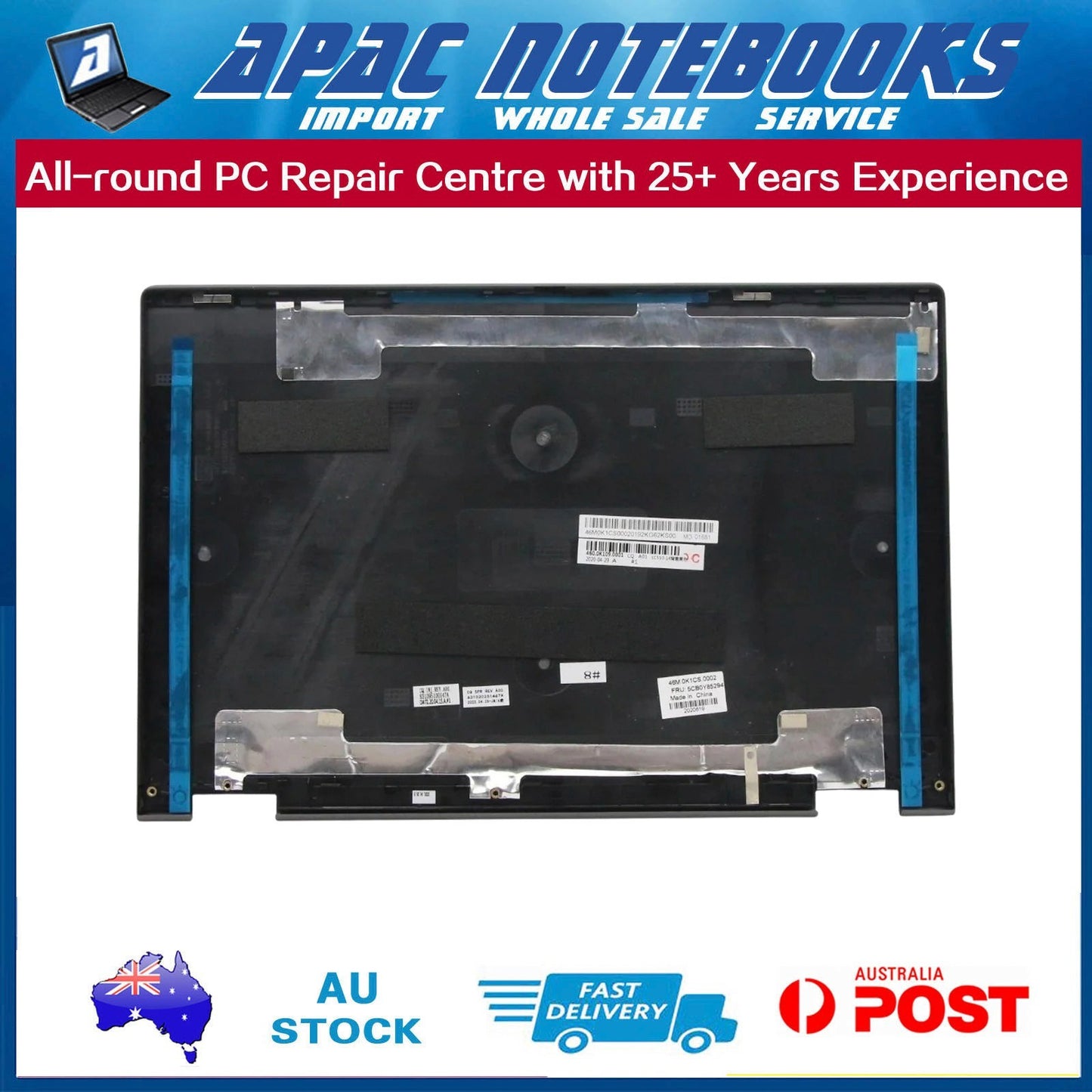 LCD Back Cover Screen Lid Top Case for Lenovo IdeaPad Flex 5 14ALC05 82HU