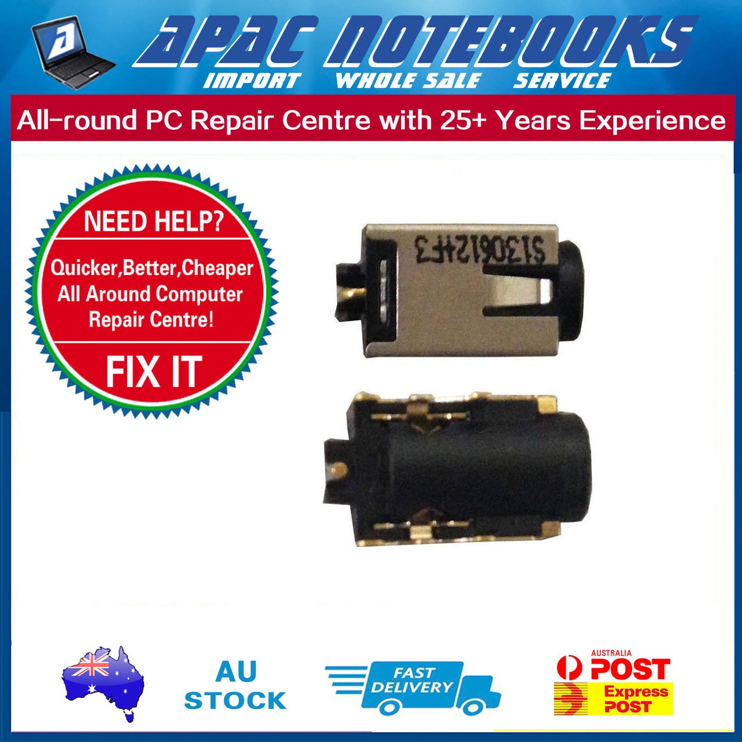 DC Jack Power Socket for ASUS VivoBook X201E-DS02