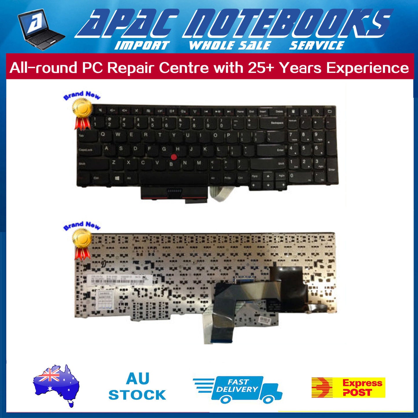 NEW Keyboard For Lenovo IBM Thinkpad Edge  E530 E530C E535 #32