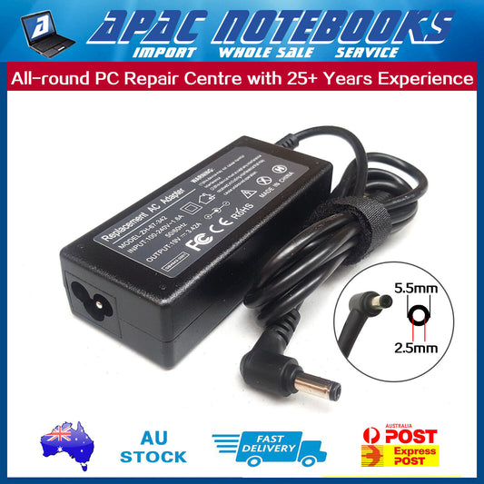 65W AC Adapter Charger for ASUS X550 X550CA X550CC X550L X550LA X550JX