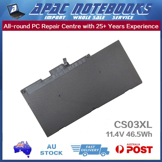 Genuine CS03XL Battery HP EliteBook 745 755 840 848 850 G3 G4 TA03XL 11.4V 46Wh