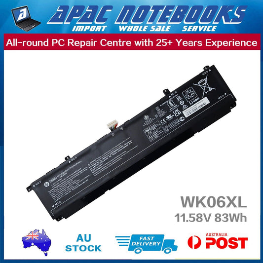 Genuine WK06XL Battery HP Victus 16-r 16-r0050tx 16-s 16-s0095ax 11.58V 83Wh