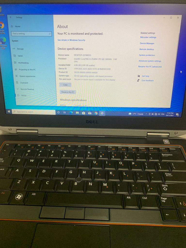 DELL Latitude E6320 i5 -2nd 8GB RAM 128GB SSD DVD-RW HDMI Window 10 Pro