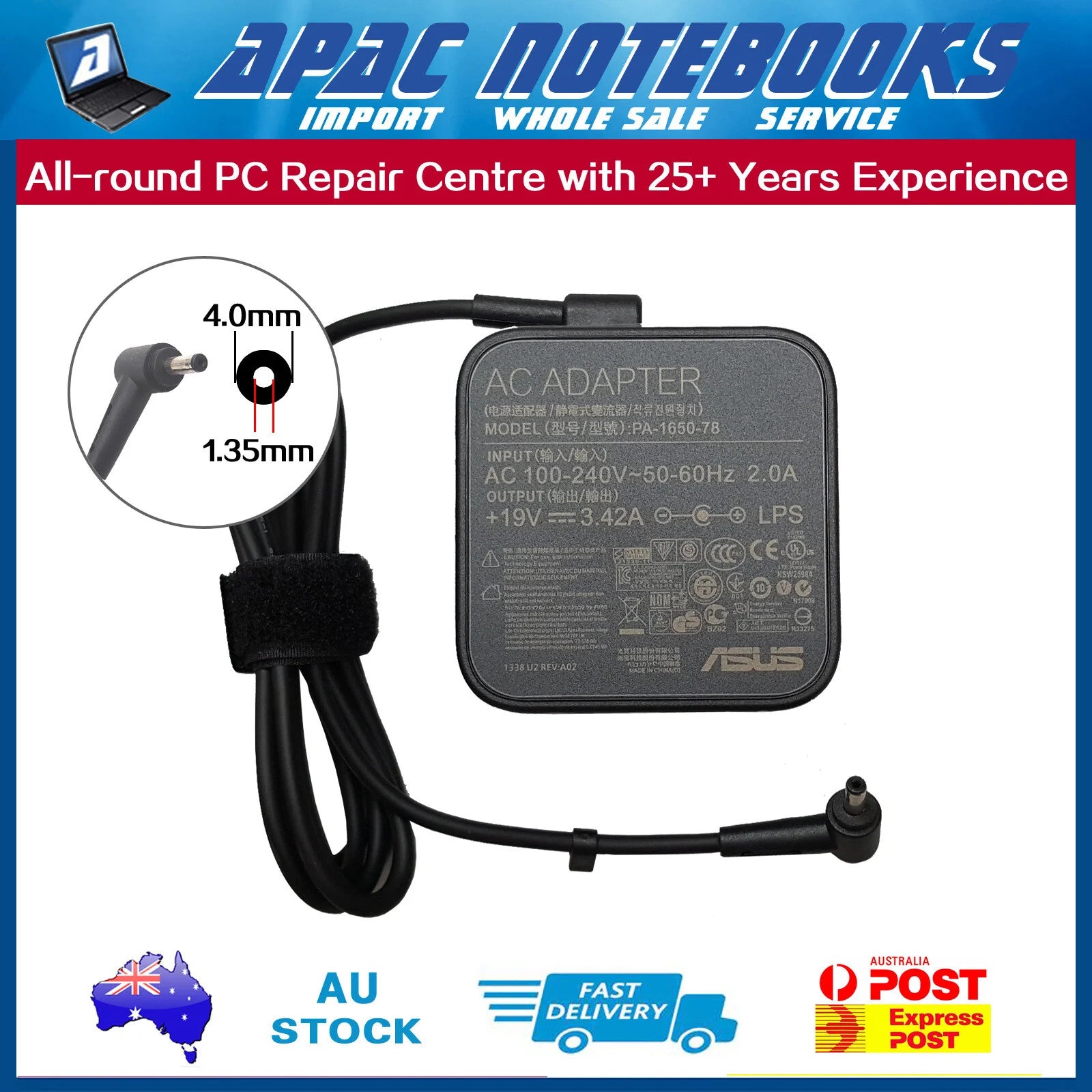 Genuine 65W Charger ASUS  Vivobook Flip 14 X421DA X421EA X421EP X421EQ