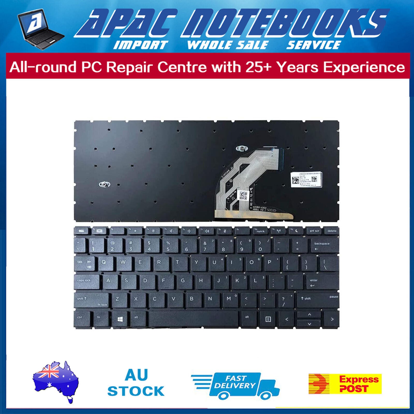 Genuine Keyboard for HP Probook 430 G7 435 G7 series