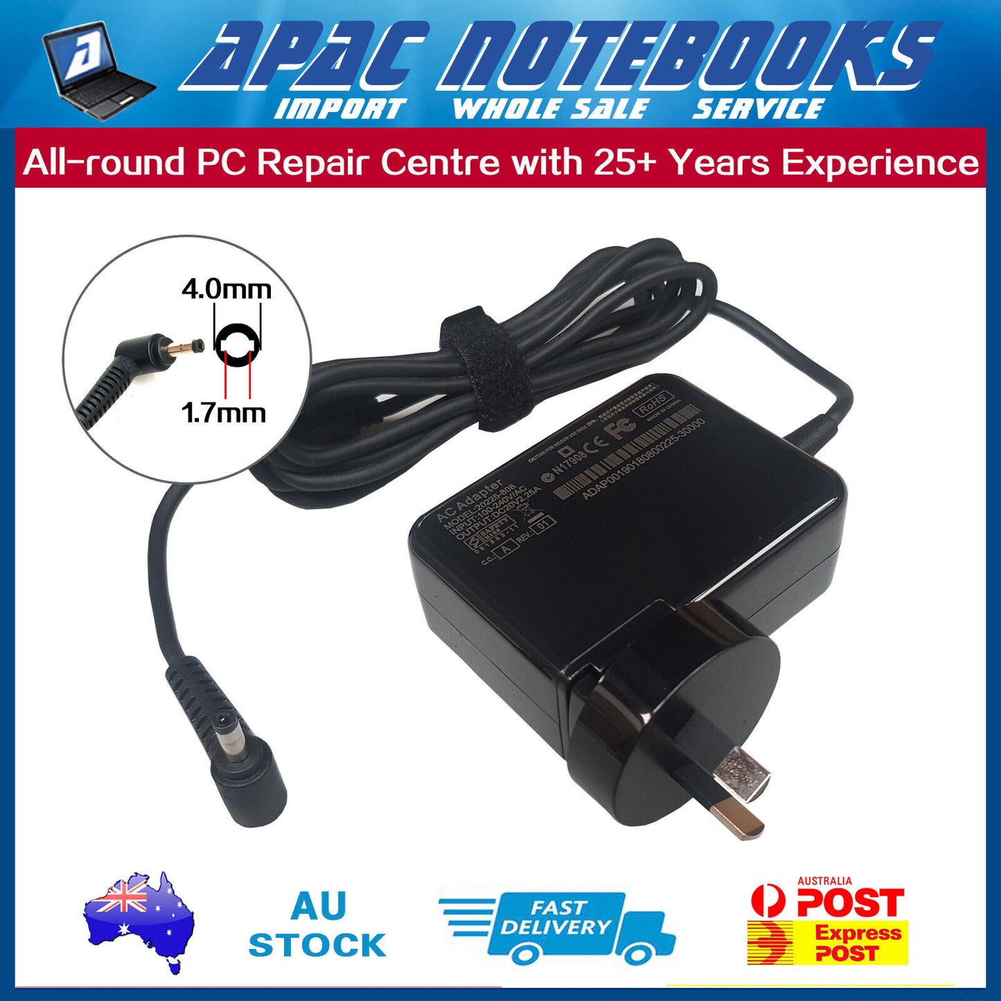 45W AC Adapter Charger for Lenovo ADL45WCF 01FR019 ADP-45DW E 01FR115