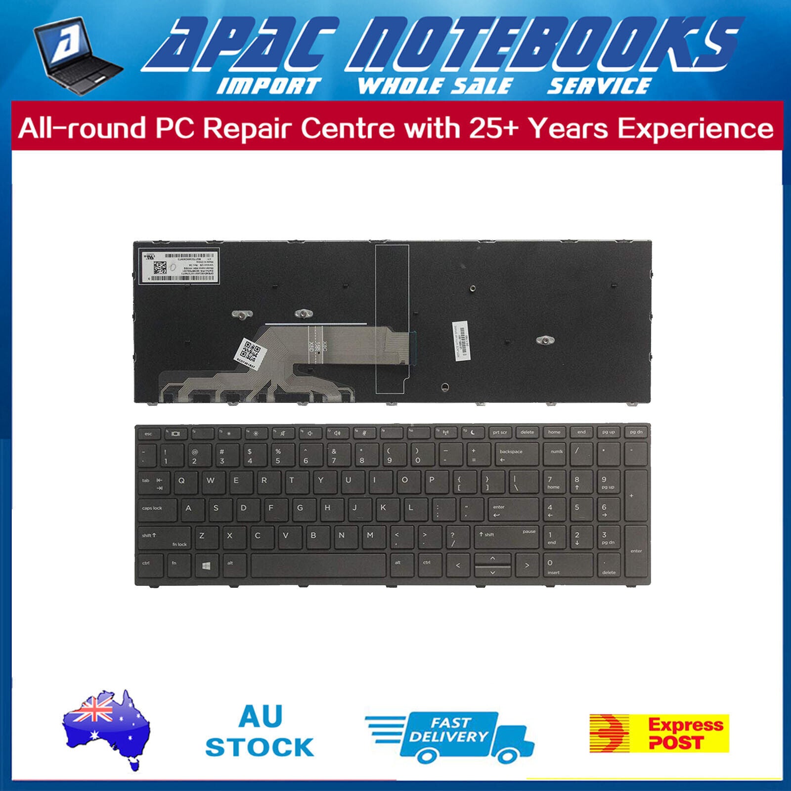 Genuine keyboard for HP ProBook 450 G5 455 G5 470 G5 650 G4 650 G5 Series