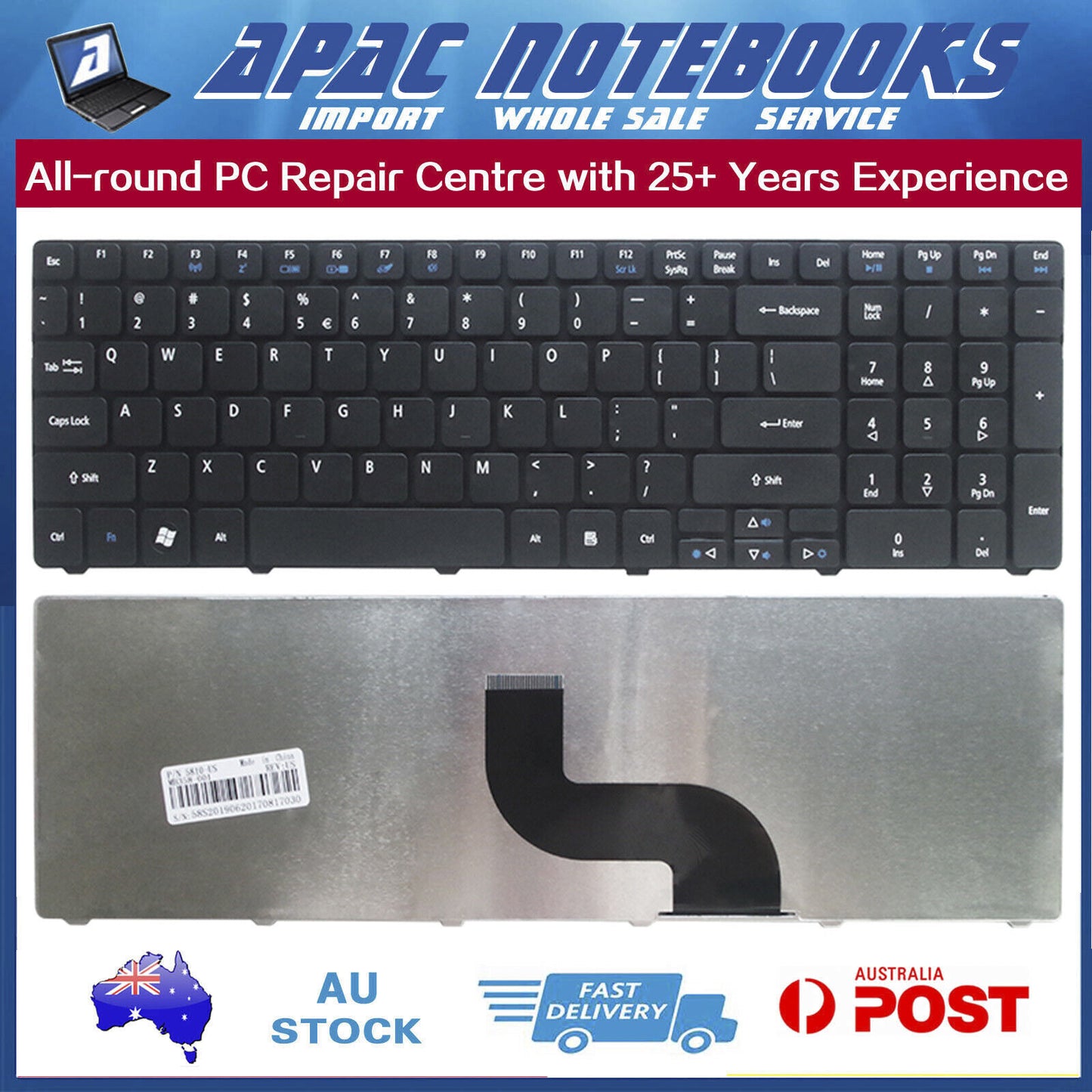 Keyboard for Acer TravelMate P253-E P253-M P253-MG