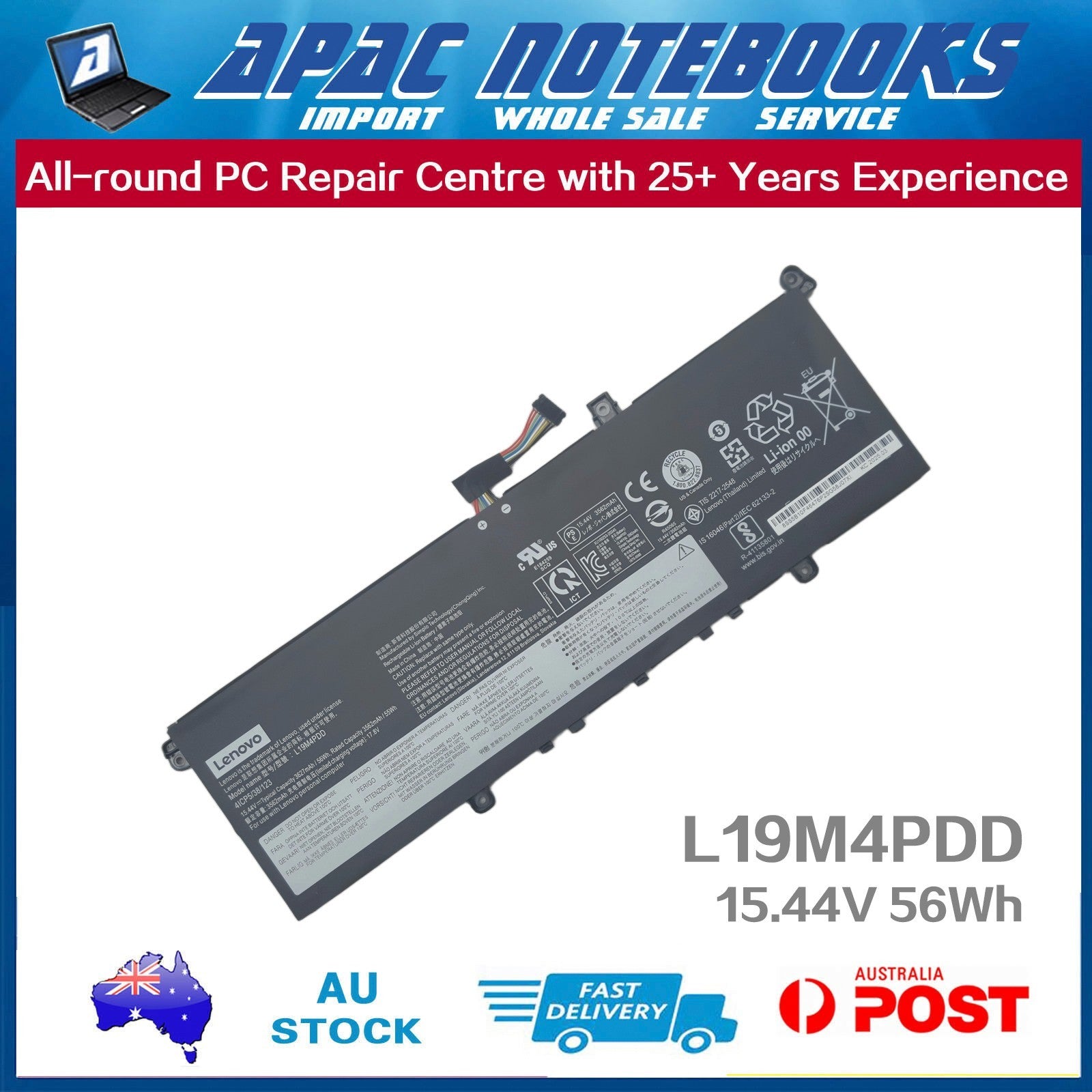 Genuine Battery for ThinkBook 13s G2 ARE 13s G2 ITL 13s G3 ACN 14s G2 ITL 56Wh
