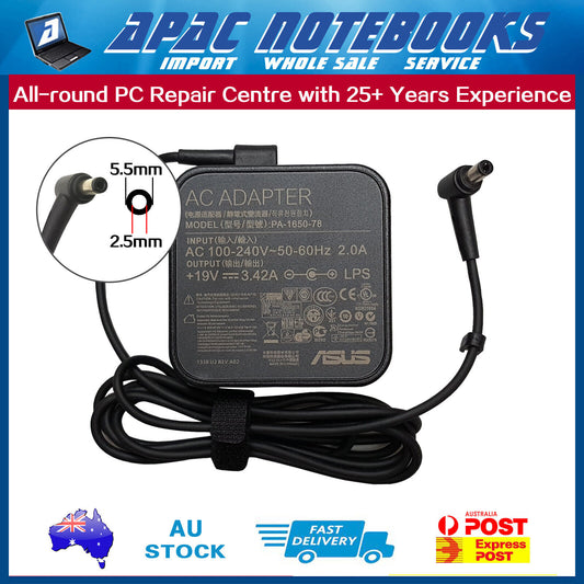 Genuine 65W AC Adapter Charger ASUS X555LA X555LN X555LD X75A X55A X55C X55U