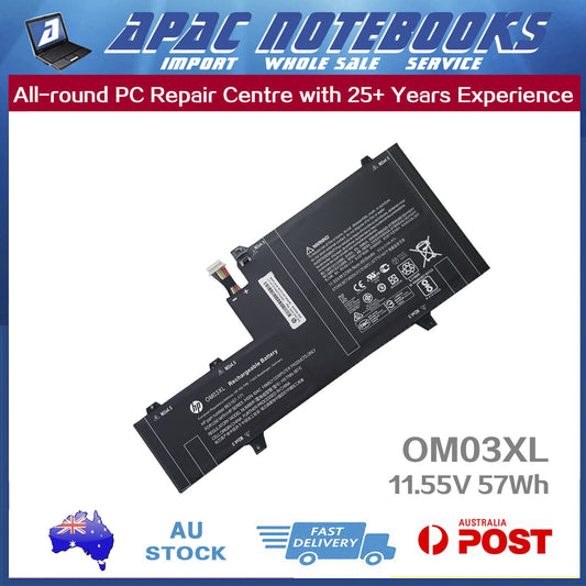 Genuine OM03XL Battery 8863167-171 -1B1 863280-006 -855 HSTNN-IB7O 11.55V 57Wh