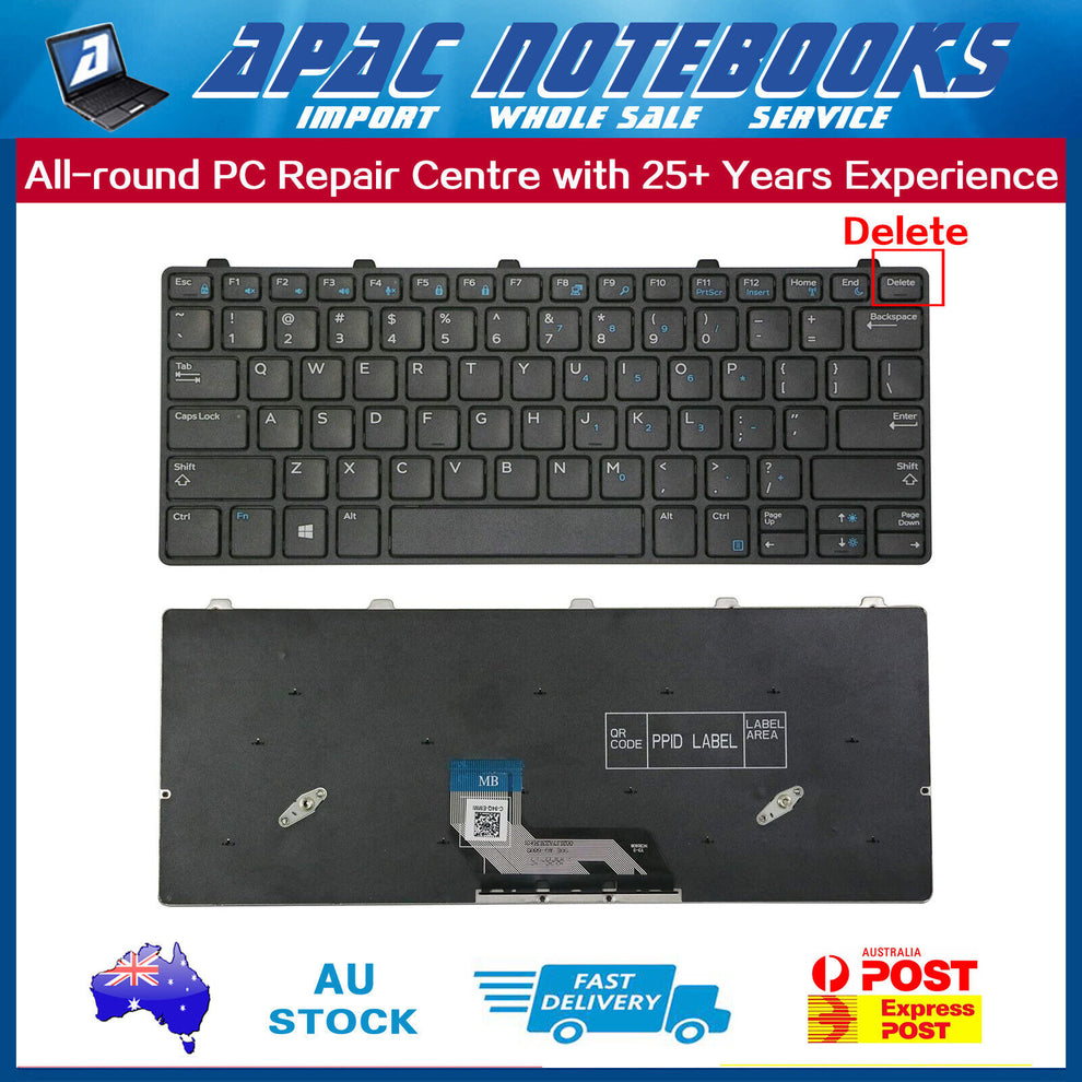 Genuine keyboard For DELL Latitude 3180 3189 3190 3310 3380 3300 0343n ...