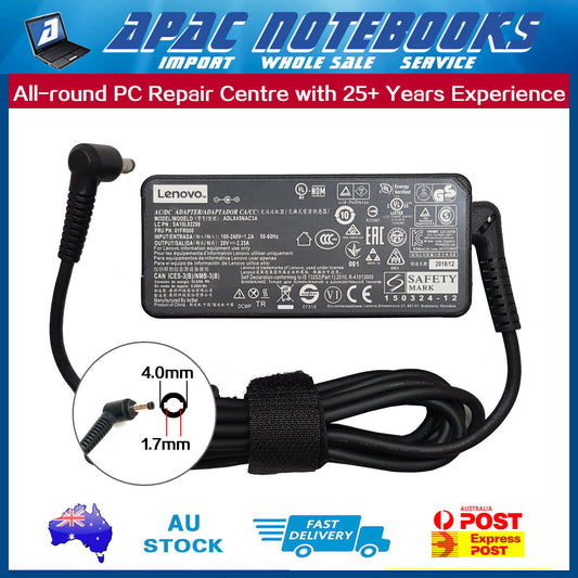 Genuine 45W AC Adapter Charger Lenovo IdeaPad Slim 3 14" 14IML05 81WA