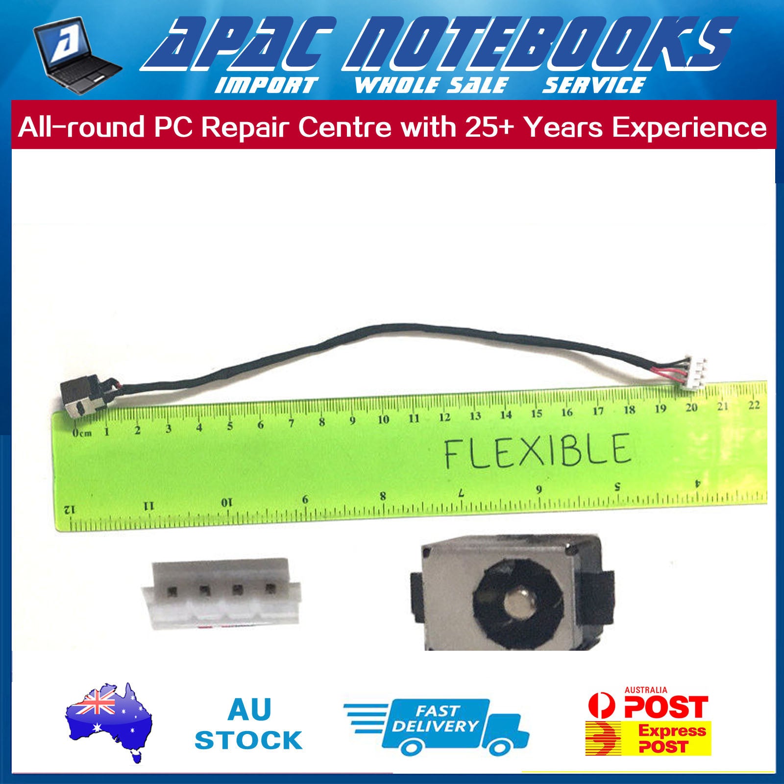 DC Jack Power Socket for ASUS F552D F552DP F552Z F552ZA F552ZE