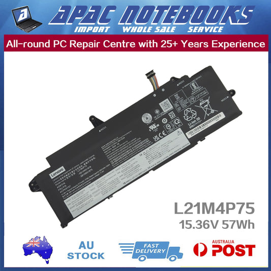 Genuine Lenovo Battery ThinkPad T14s Gen 3 Type 21BR 21BS 21CQ 21CR 15.36V 57Wh