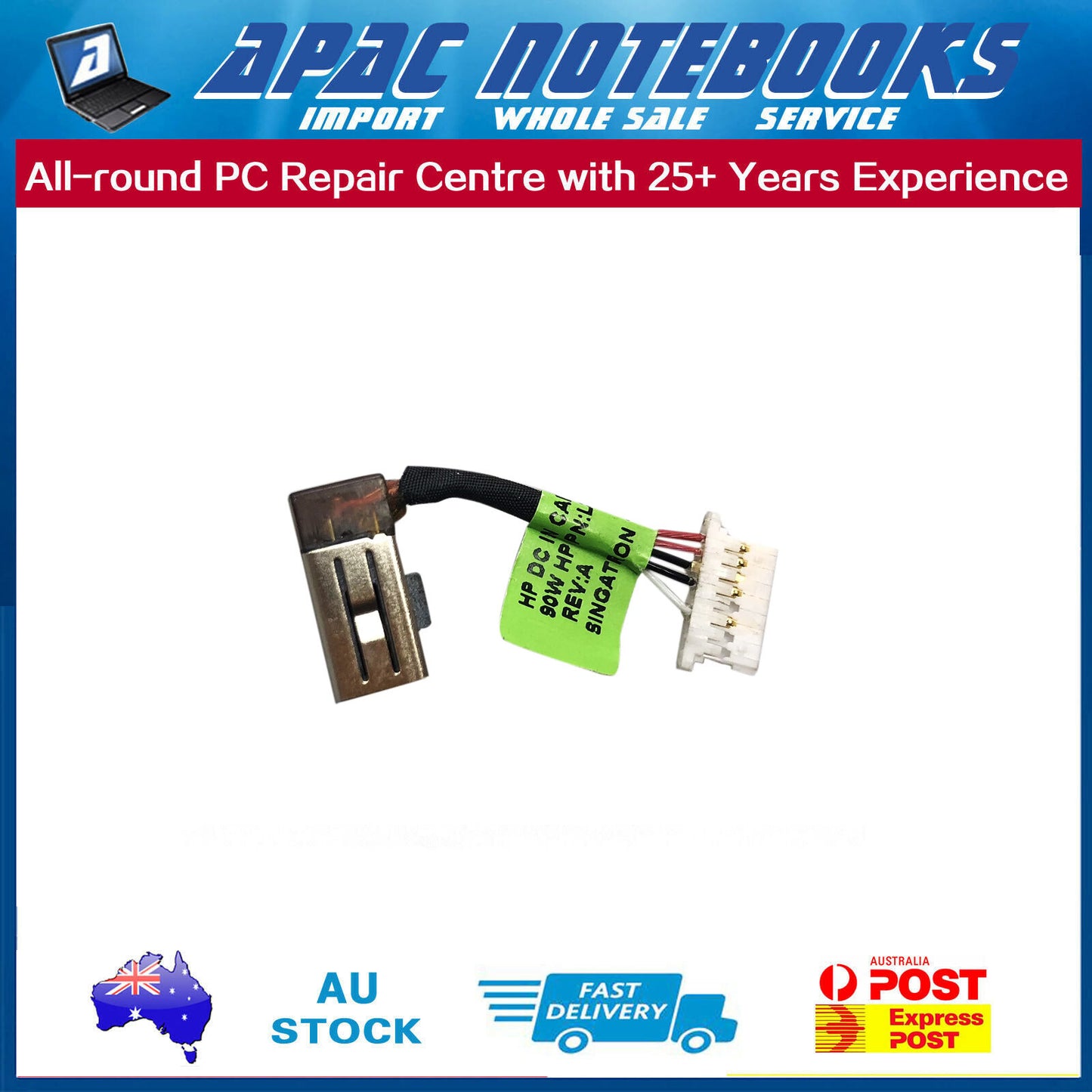 DC Jack Power Socket for HP Probook X360 11 G3 EE L37038-S50