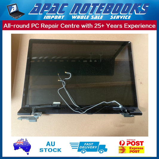 17" HD LCD Display Screen for Lenovo IdeaPad Y710 with Blue Back Cover & Hinges