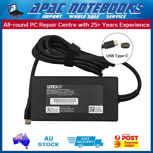 Genuine 100W USB Type-C Charger Acer TravelMate P6 TMP614-54 TMP614-54T /-TCO