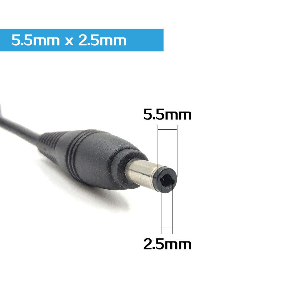 Genuine 65W Charger for Toshiba Sat Pro L50-b L50D-B C50-b 5.5mm*2.5mm