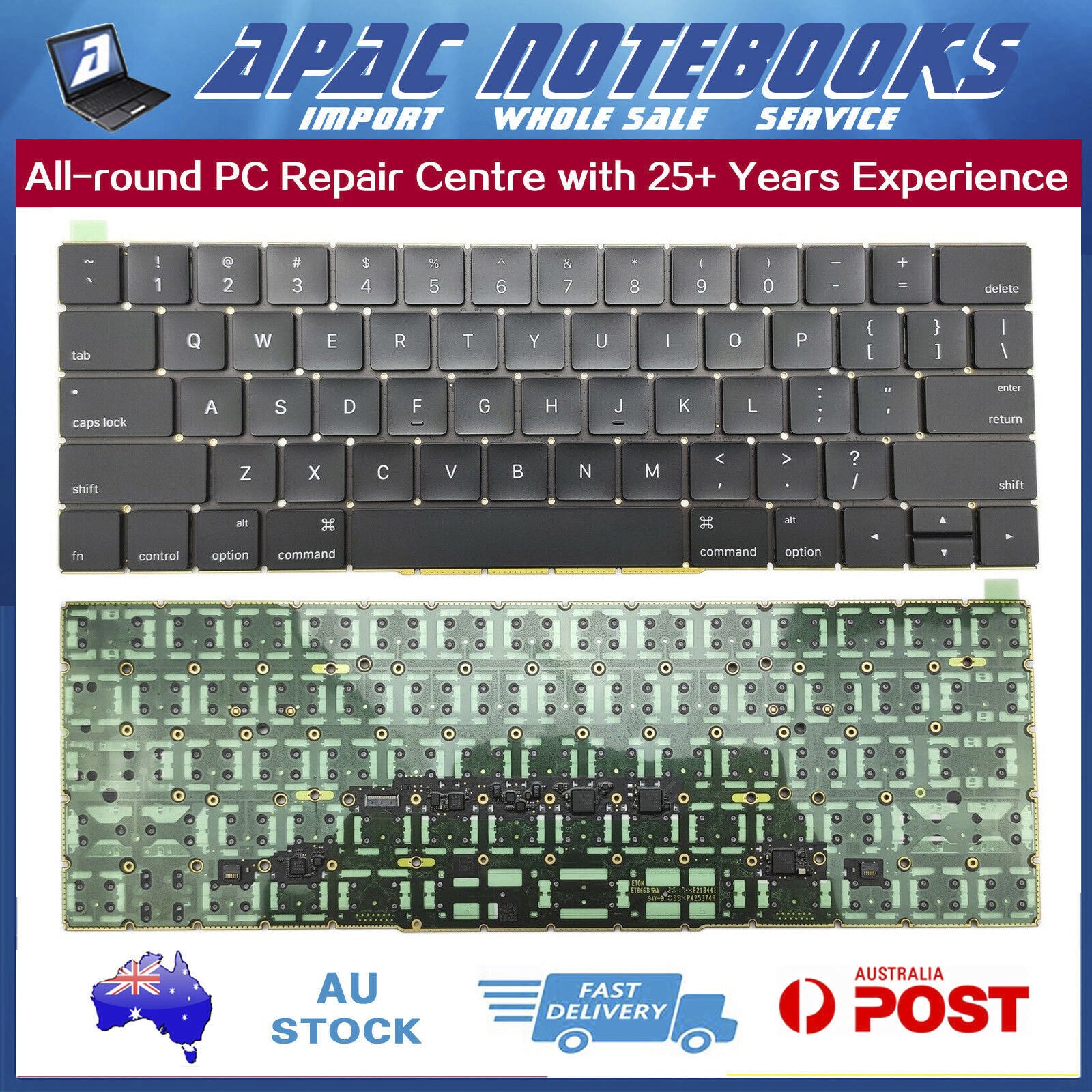 Keyboard Compatible for MacBook Pro 13" A1706 15" A1707 2016-2017