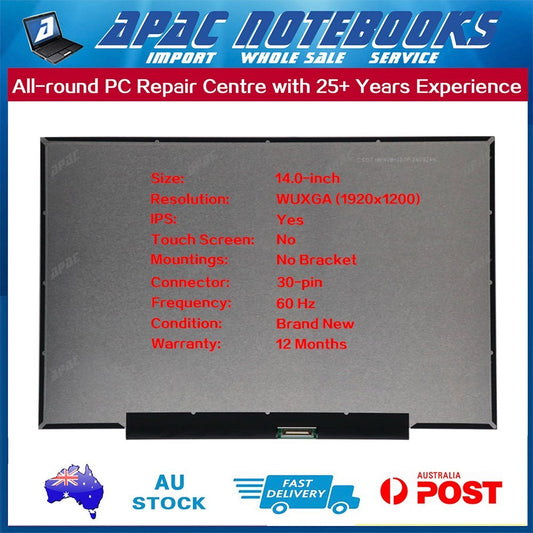 14.0" 1920x1200 IPS LED Screen ThinkBook 14 G7 ARP 21MV G7 IML 21MR