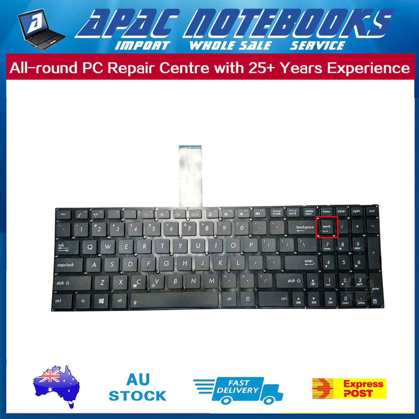 Genuine Keyboard For ASUS K56 K56C K56CA K56CB K56CM A56 A56C S56C S56